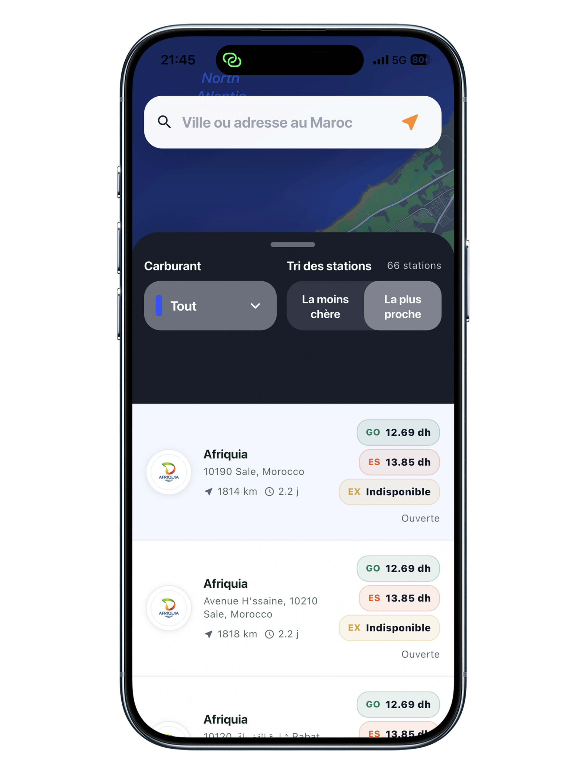 Mazouti App - Application de carburant au Maroc